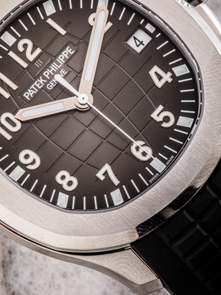 The dial of Patek Philippe 5167A