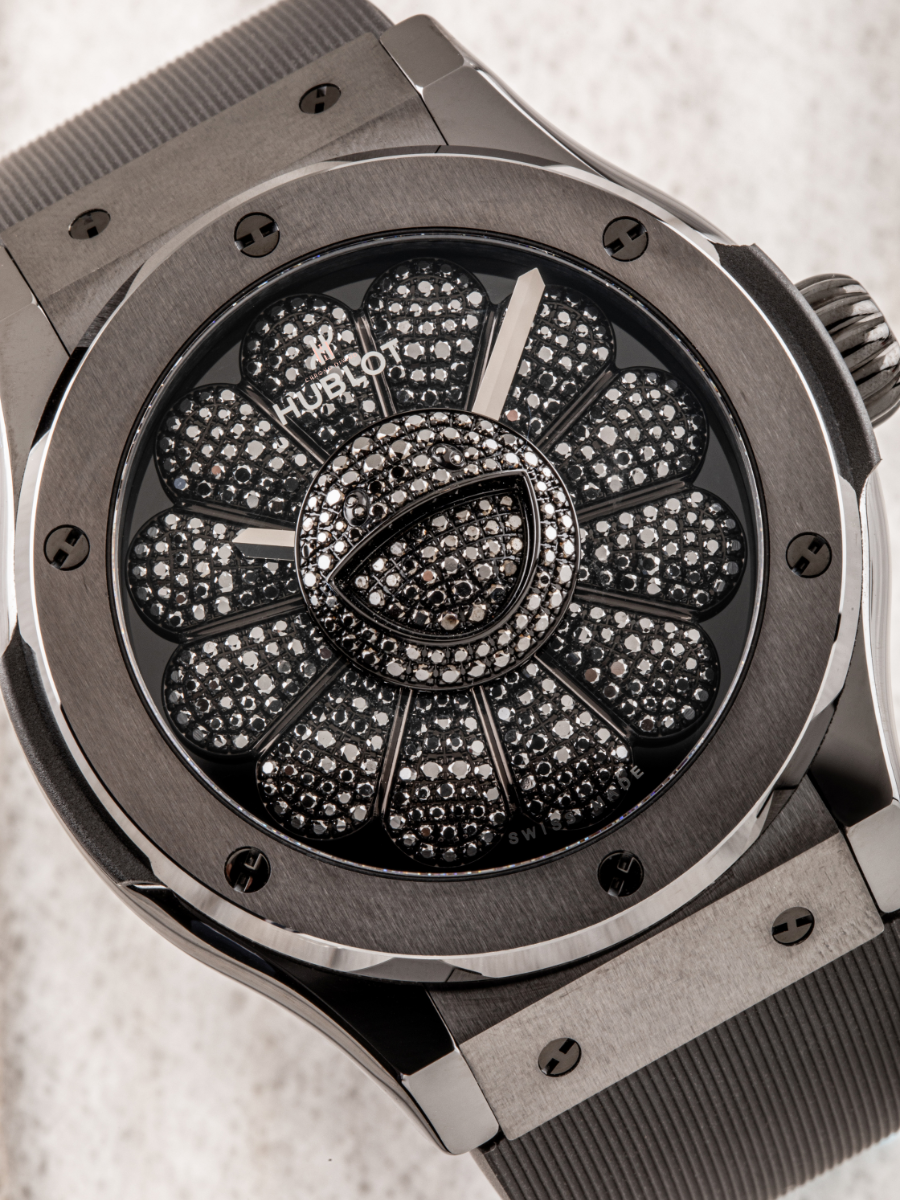 Hublot Takashi Murakami faced front towards the camera