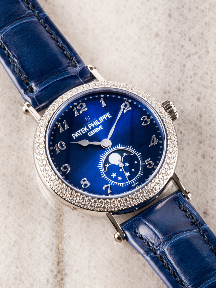 Elegant Patek Philippe watch showcasing a refined design and exquisite craftsmanship.