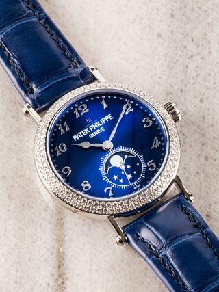 Elegant Patek Philippe watch showcasing a refined design and exquisite craftsmanship.