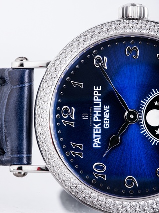 Elegant Patek Philippe watch showcasing a modern design with intricate details.