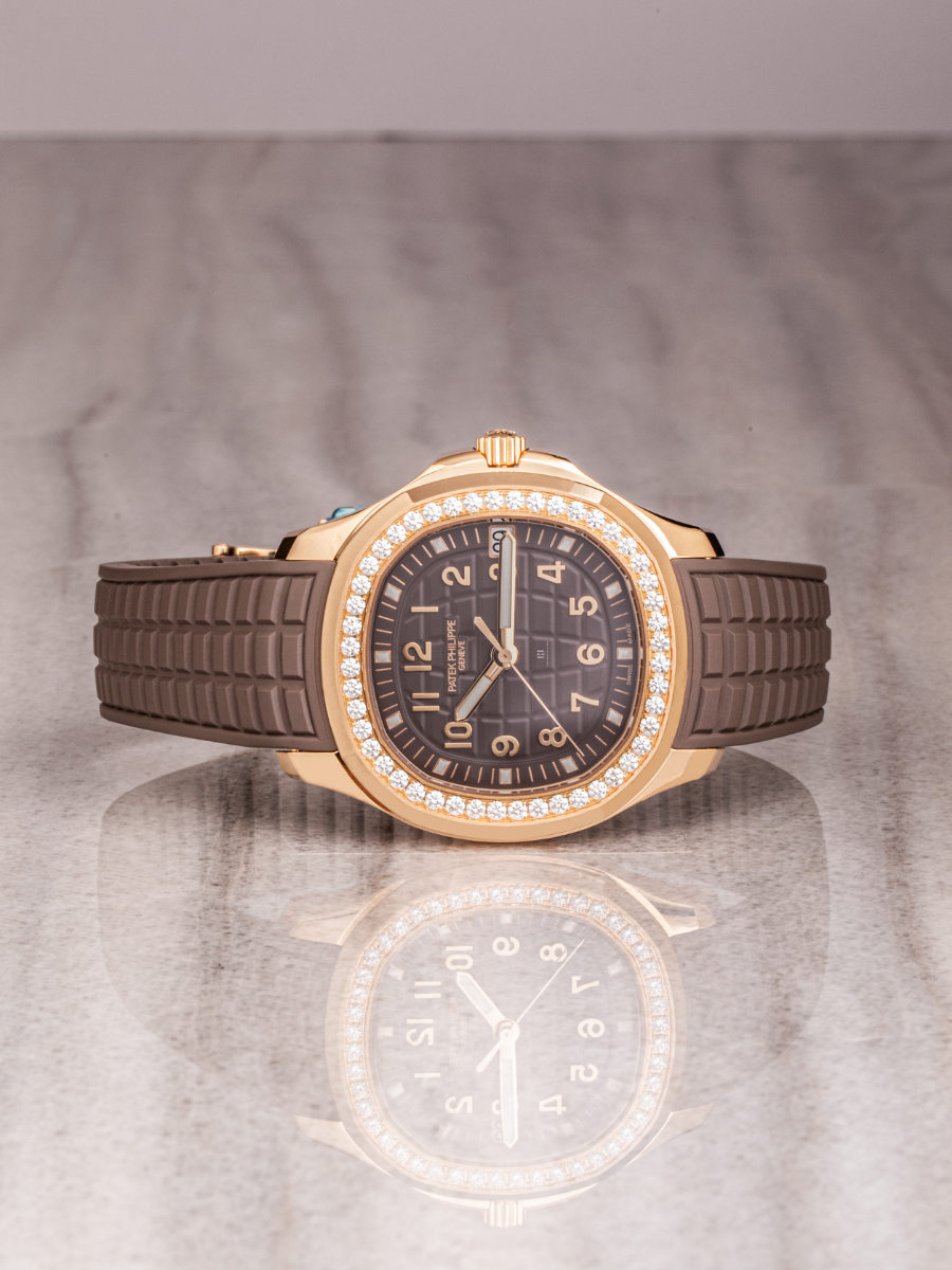 Patek Philippe 5268/200R placed horizontally