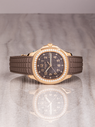 Patek Philippe 5268/200R placed horizontally