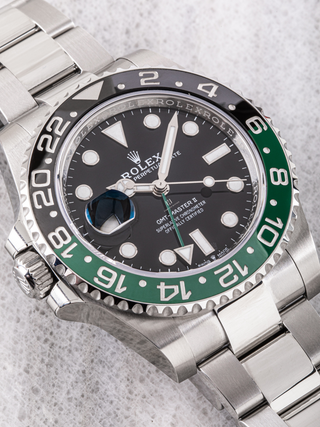 Rolex GMT-Master II 126720VTNR with green and black bezel