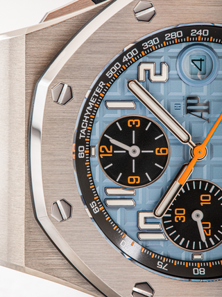 Top part of the Audemars Piguet 26238ST is displayed in the picture