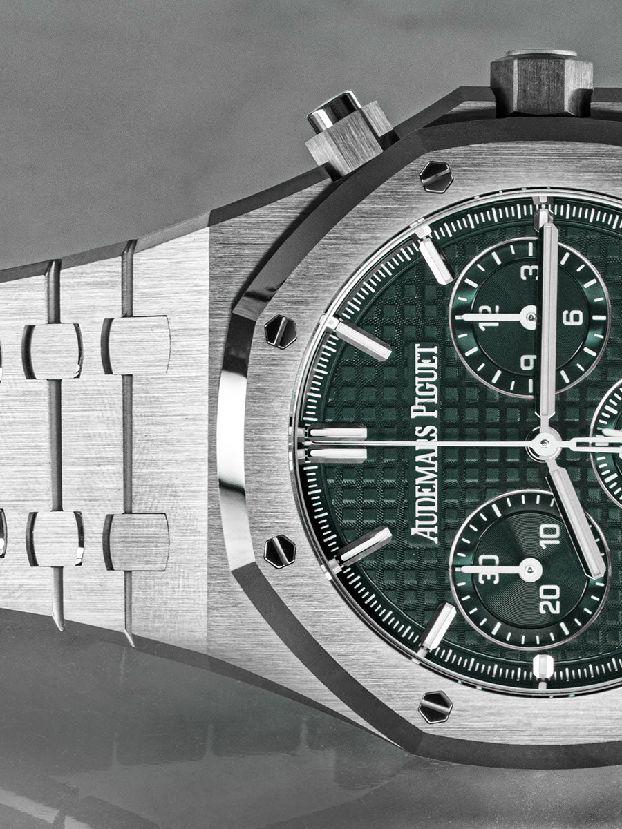 Audemars Piguet Royal Oak Chrono Green Dial 26240ST