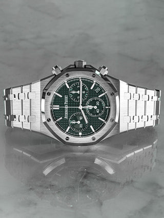 Audemars Piguet Royal Oak Chrono Green Dial 26240ST