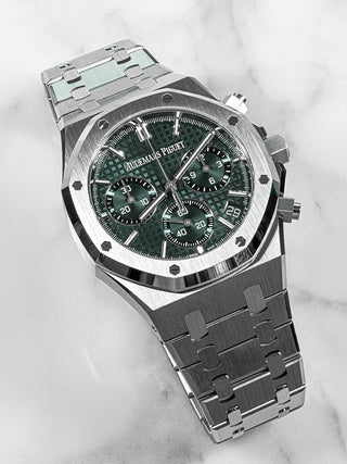 Audemars Piguet Royal Oak Chrono Green Dial 26240ST