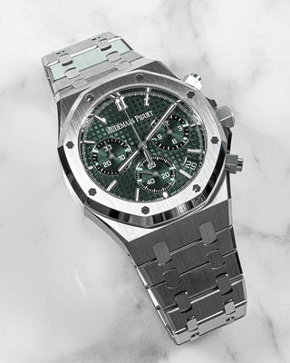 Audemars Piguet Royal Oak Chronograph 26240ST.OO.1320ST.04 - Green Dial