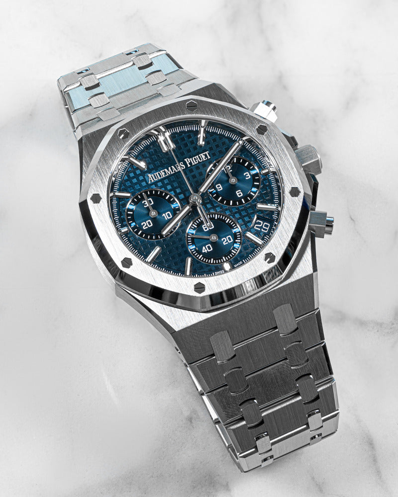 Audemars Piguet Royal Oak Chronograph 26240ST - Blue Dial