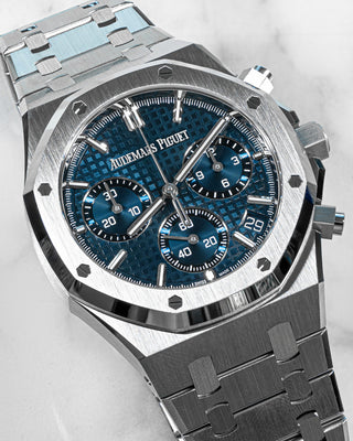 Audemars Piguet Royal Oak Chronograph 26240ST - Blue Dial