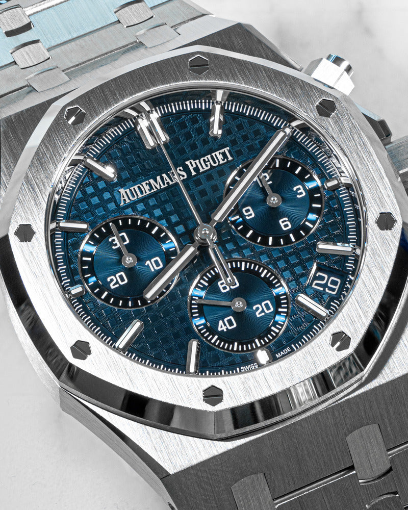 Audemars Piguet Royal Oak Chronograph 26240ST - Blue Dial