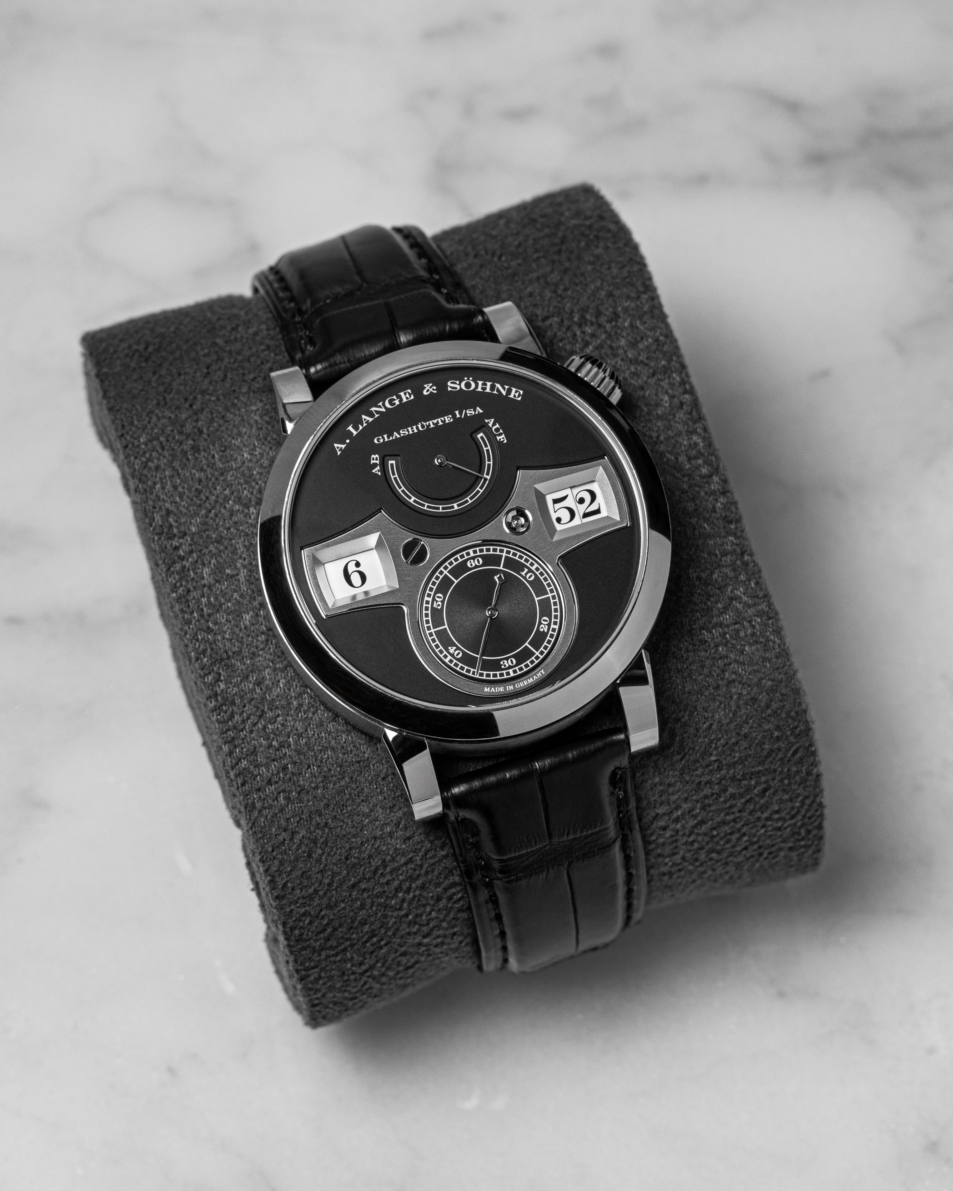 A. Lange & Söhne Zeitwerk Black Dial