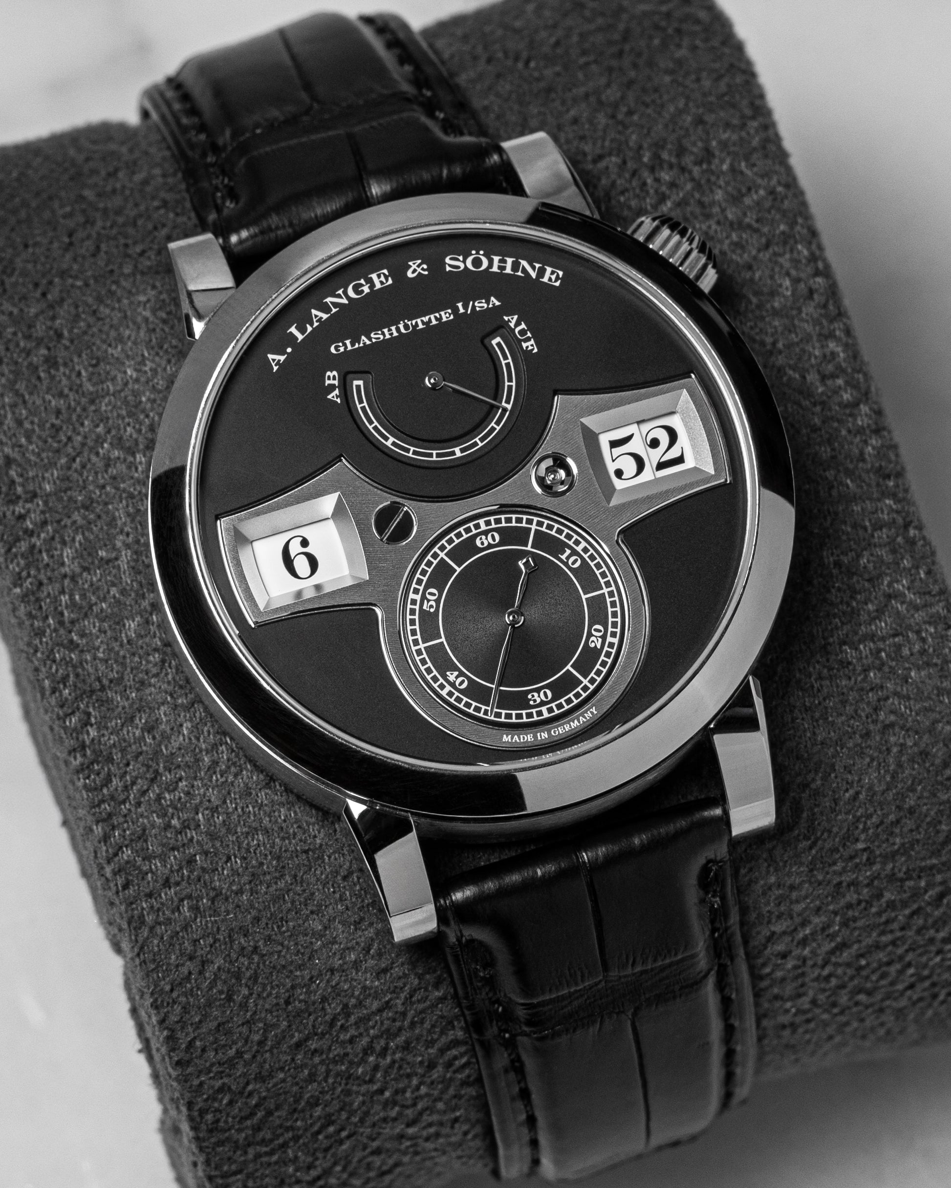 A. Lange & Söhne Zeitwerk Black Dial