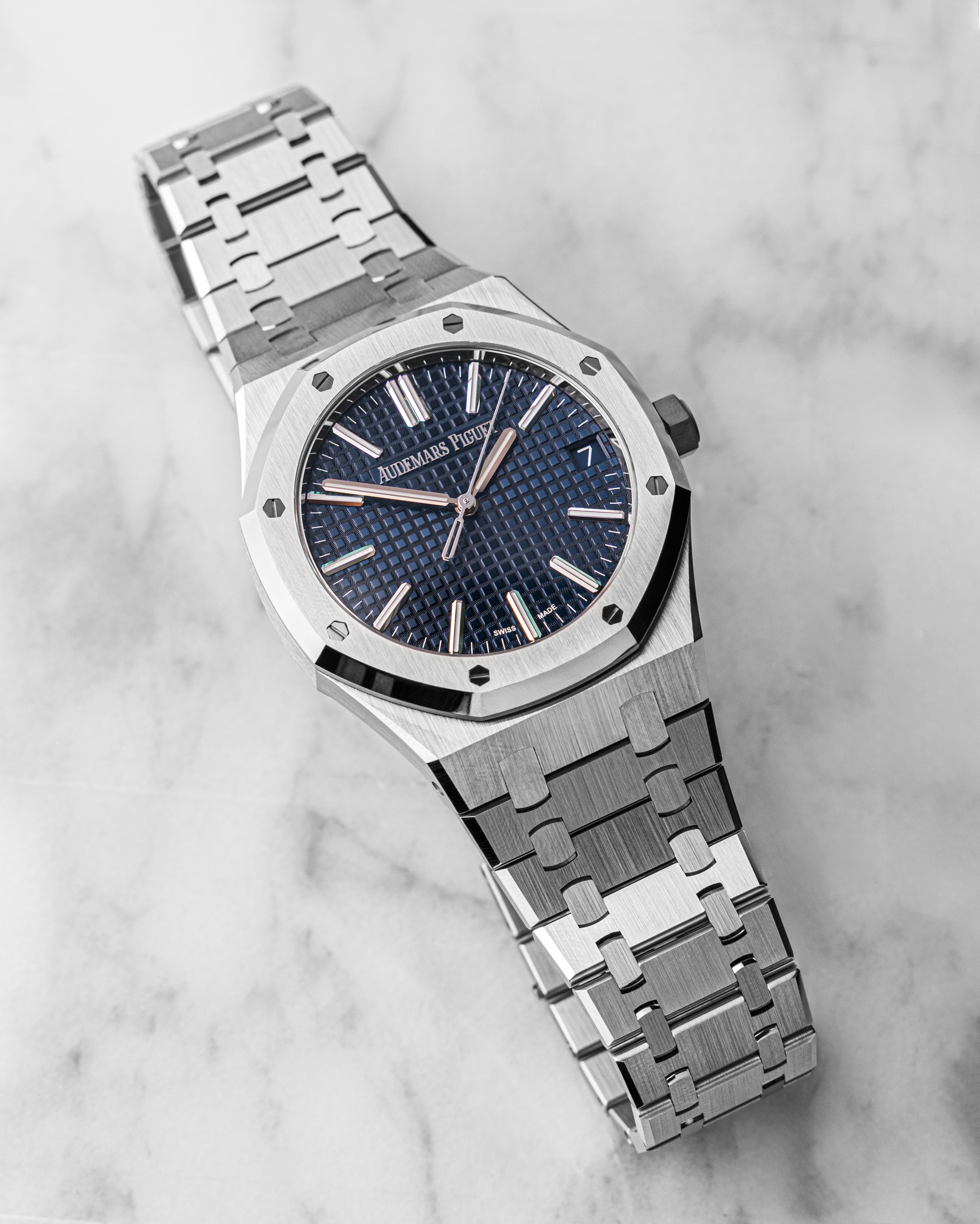 AP Royal Oak 15510ST Blue Dial