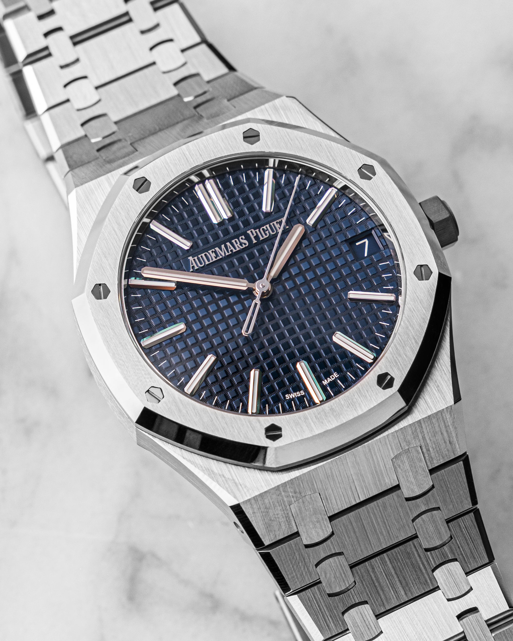AP Royal Oak 15510ST Blue Dial