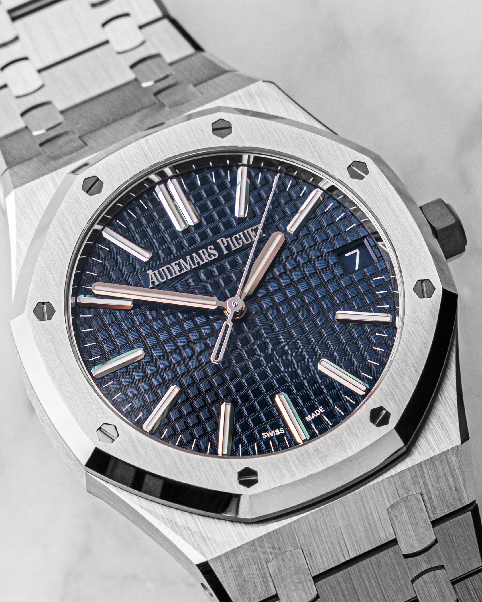 AP Royal Oak 15510ST Blue Dial