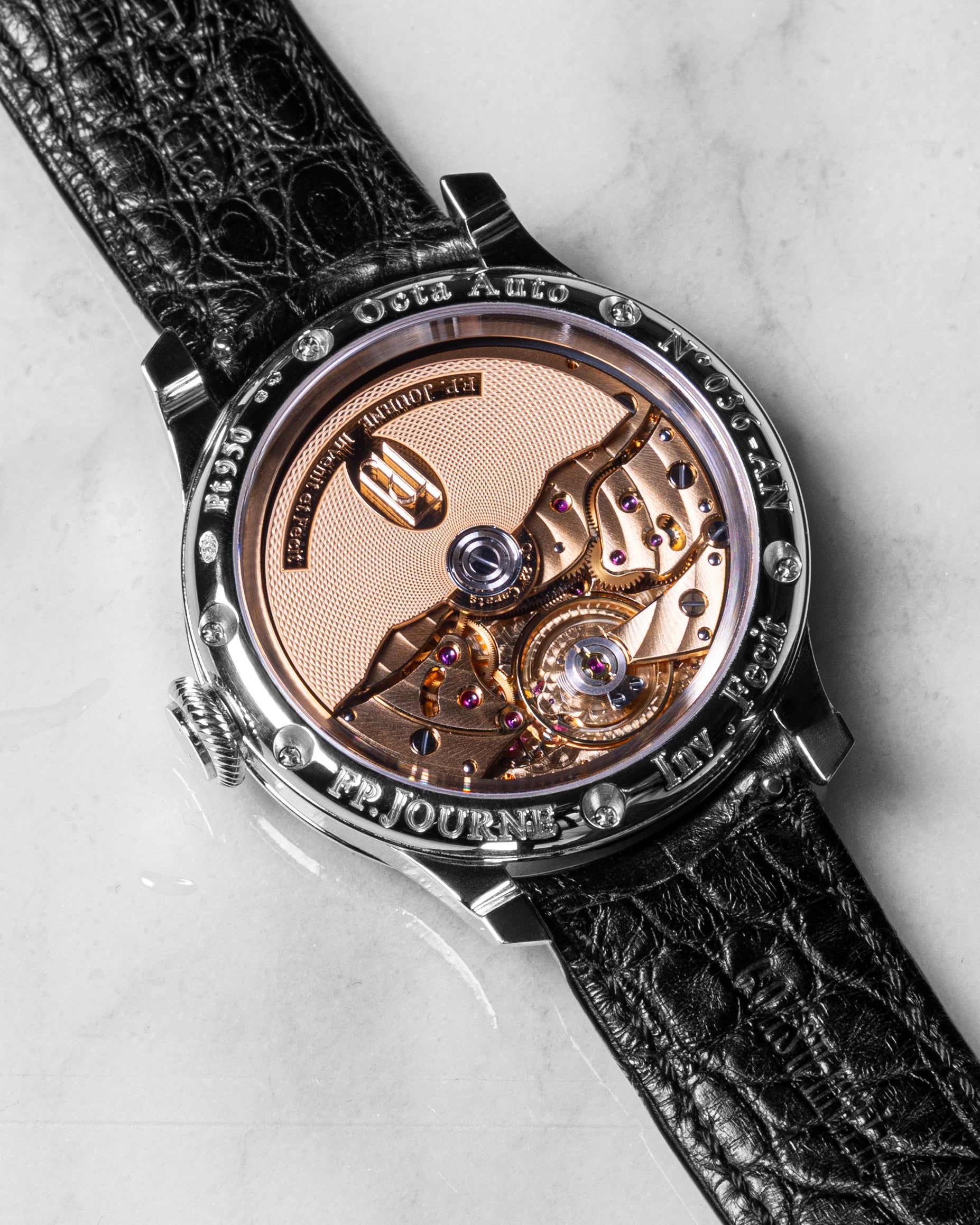 F.P. Journe Platinum Grey Dial