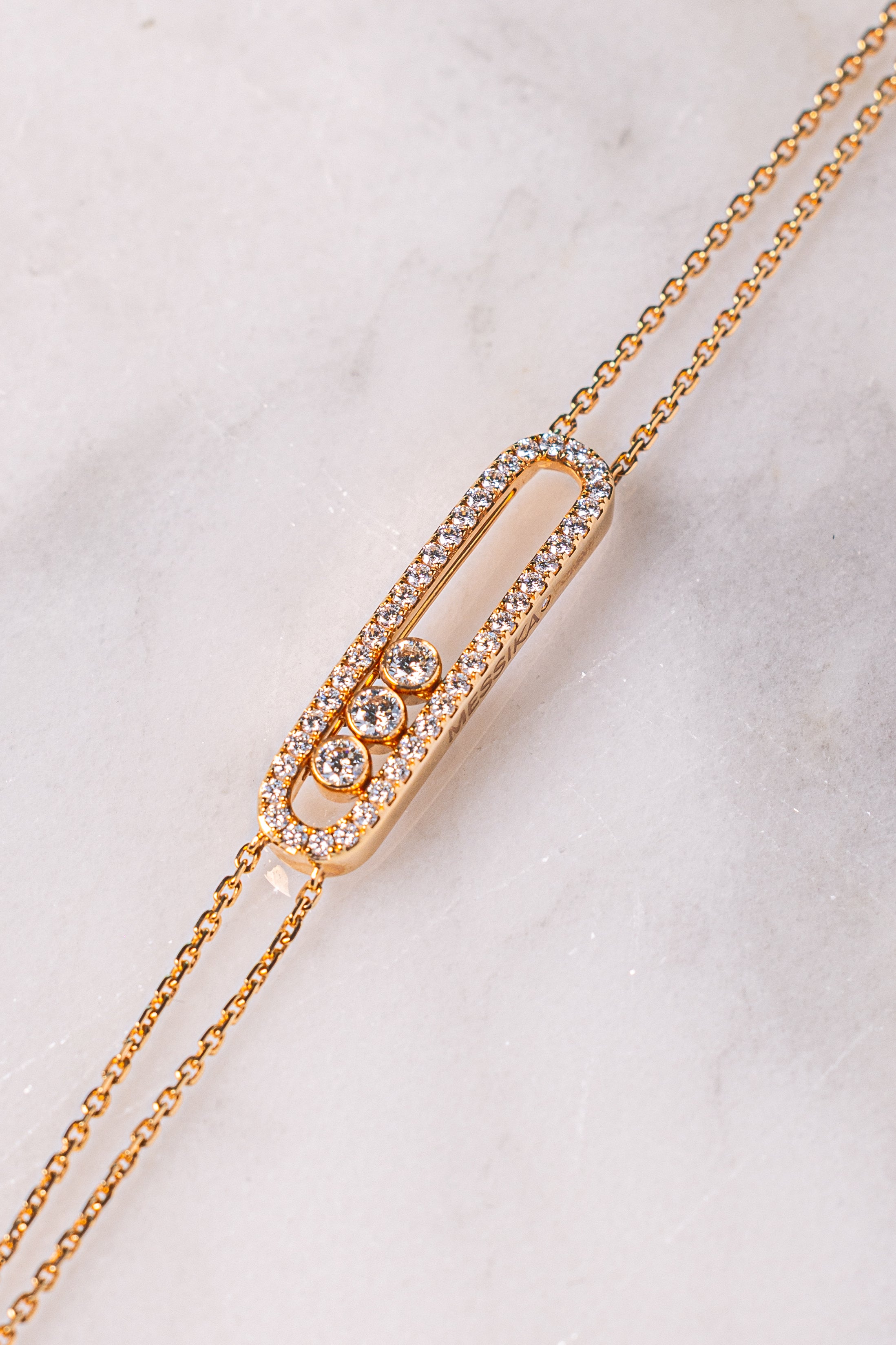 Messika Move Classique Pavé Bracelet – Large Model