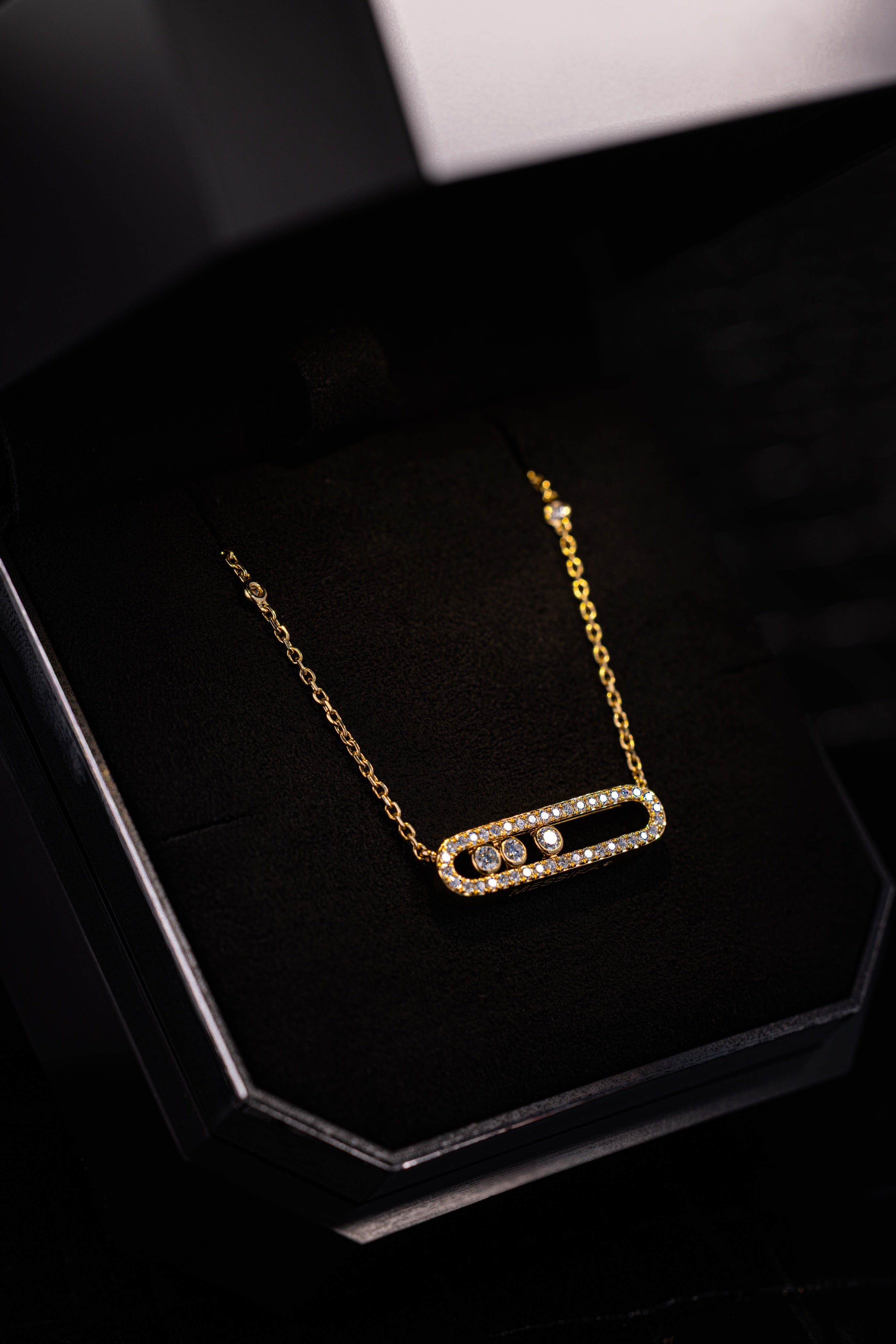 Messika Move Classique Pavé Necklace – Small Model