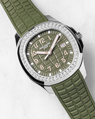 Patek Philippe Aquanaut Ladies Green Dial