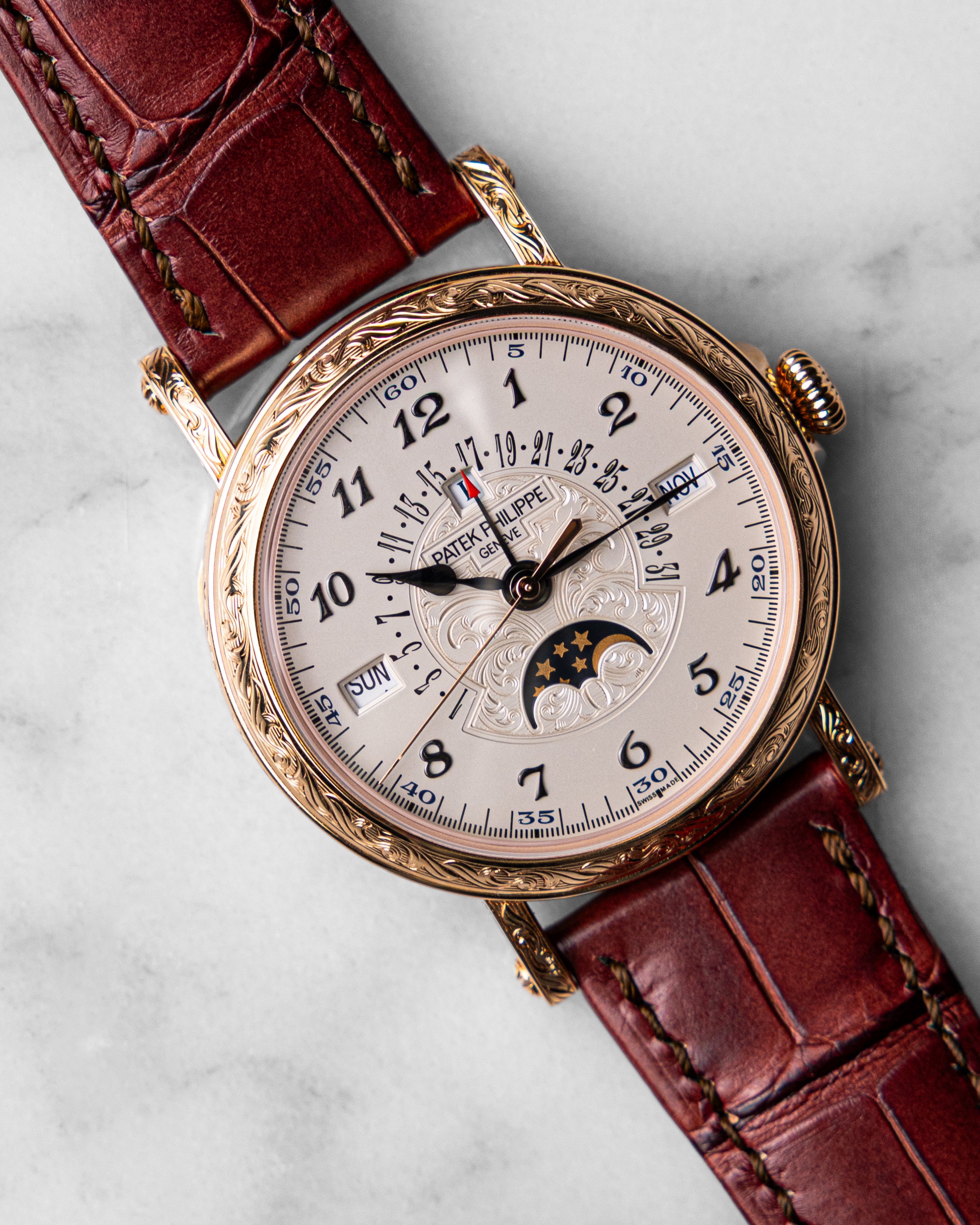 Patek Philippe Hand-Engraved Tourbillon
