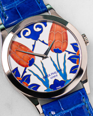 Patek Philippe 5089G Enamel Tulip