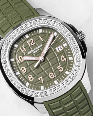 Patek Philippe Aquanaut Ladies Green Dial
