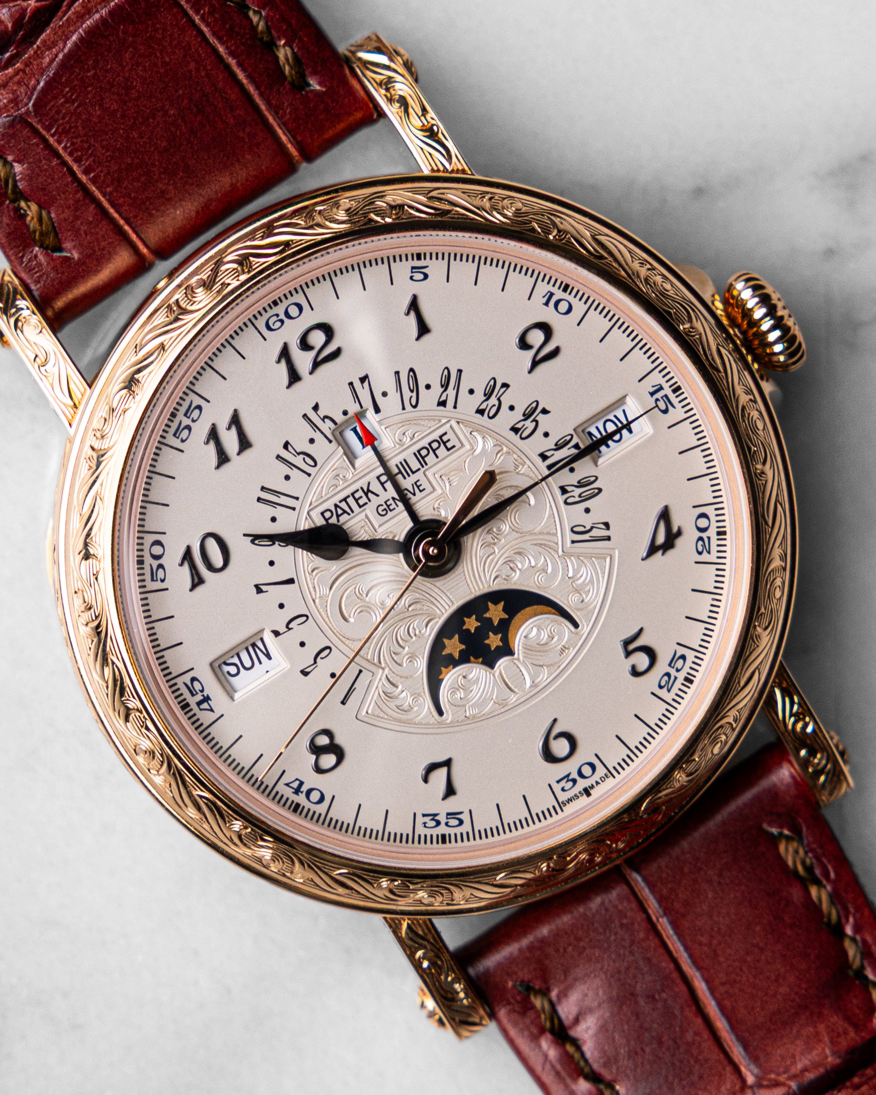 Patek Philippe Hand-Engraved Tourbillon