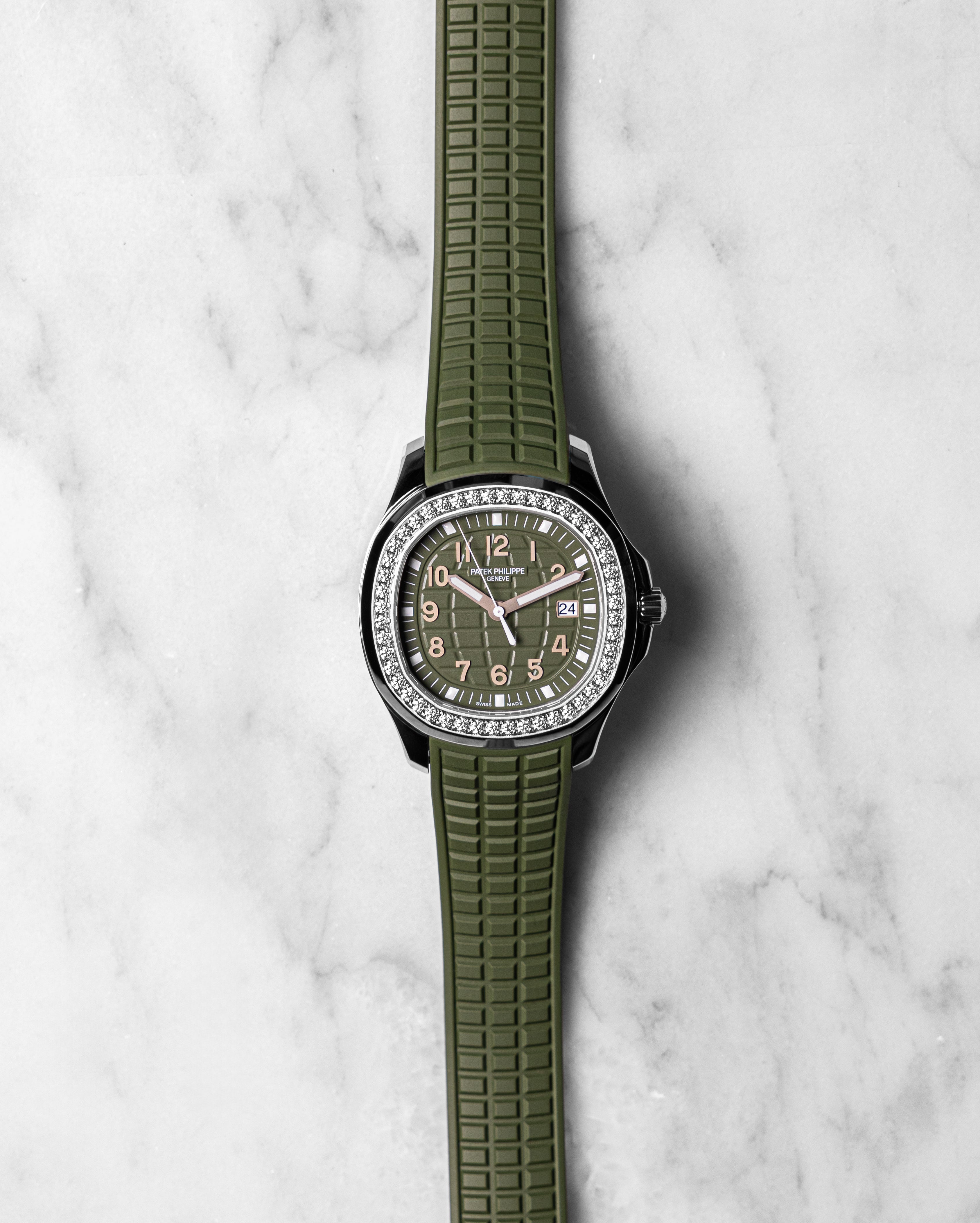 Patek Philippe Aquanaut Ladies Green Dial