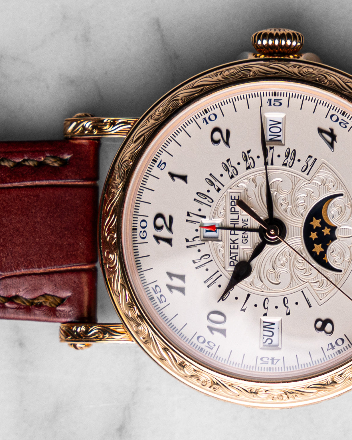 Patek Philippe Hand-Engraved Tourbillon