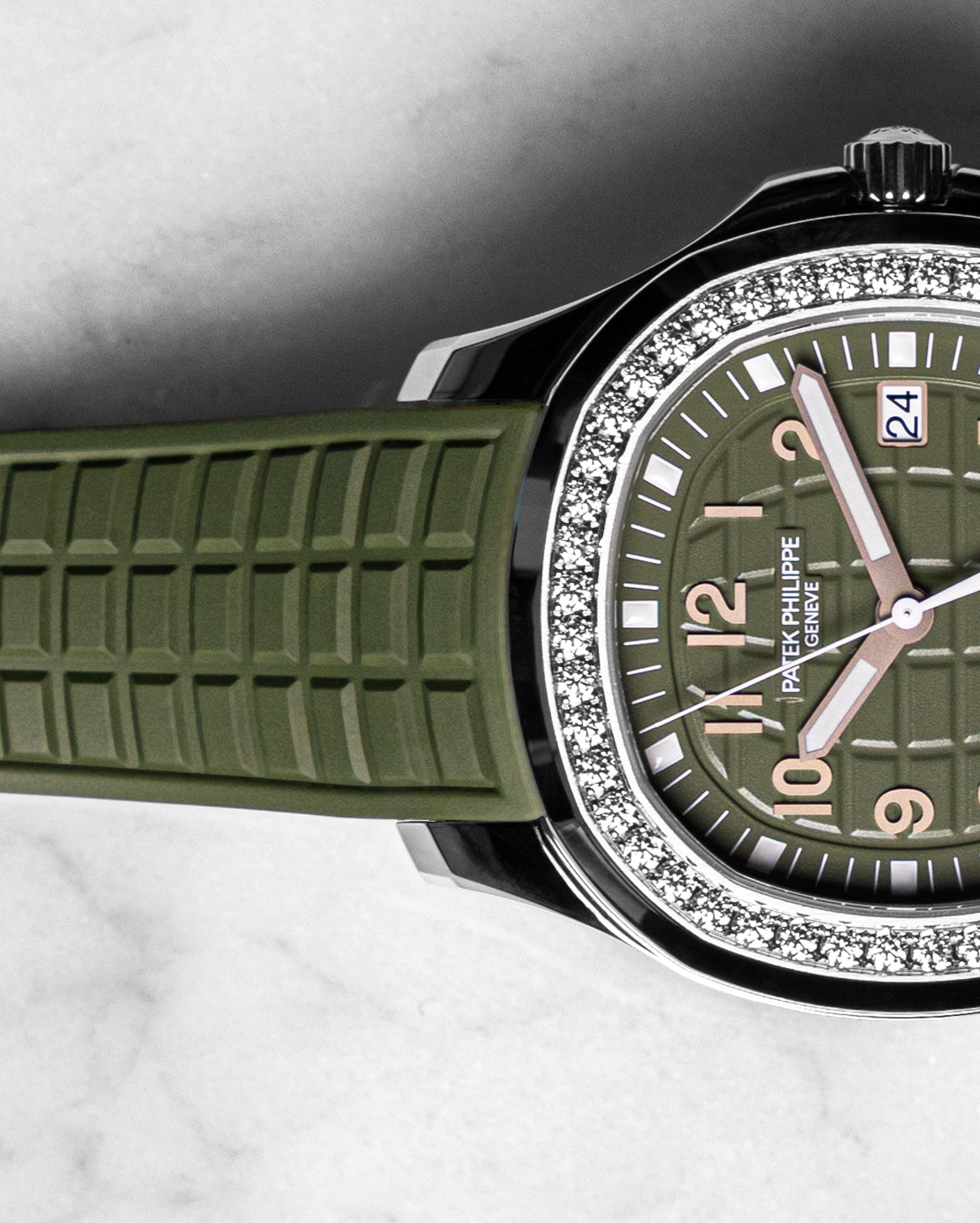 Patek Philippe Aquanaut Ladies Green Dial