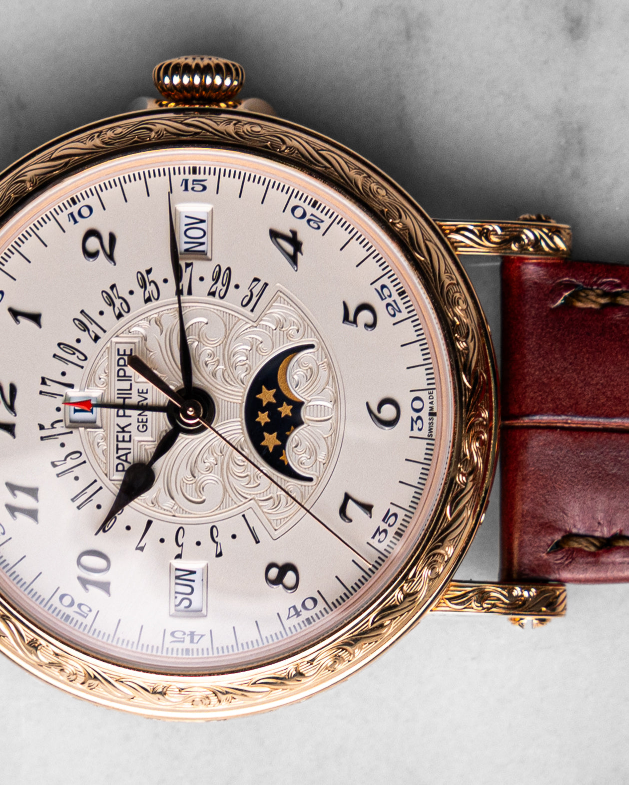 Patek Philippe Hand-Engraved Tourbillon