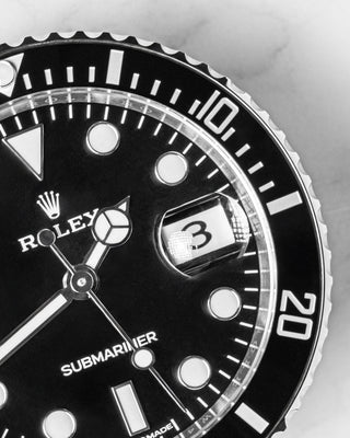 Rolex Submariner Date desk clock 80 mm, stainless steel Reference 909010LN