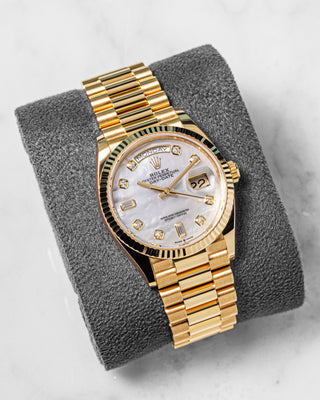 Rolex 128238 mother of pearl