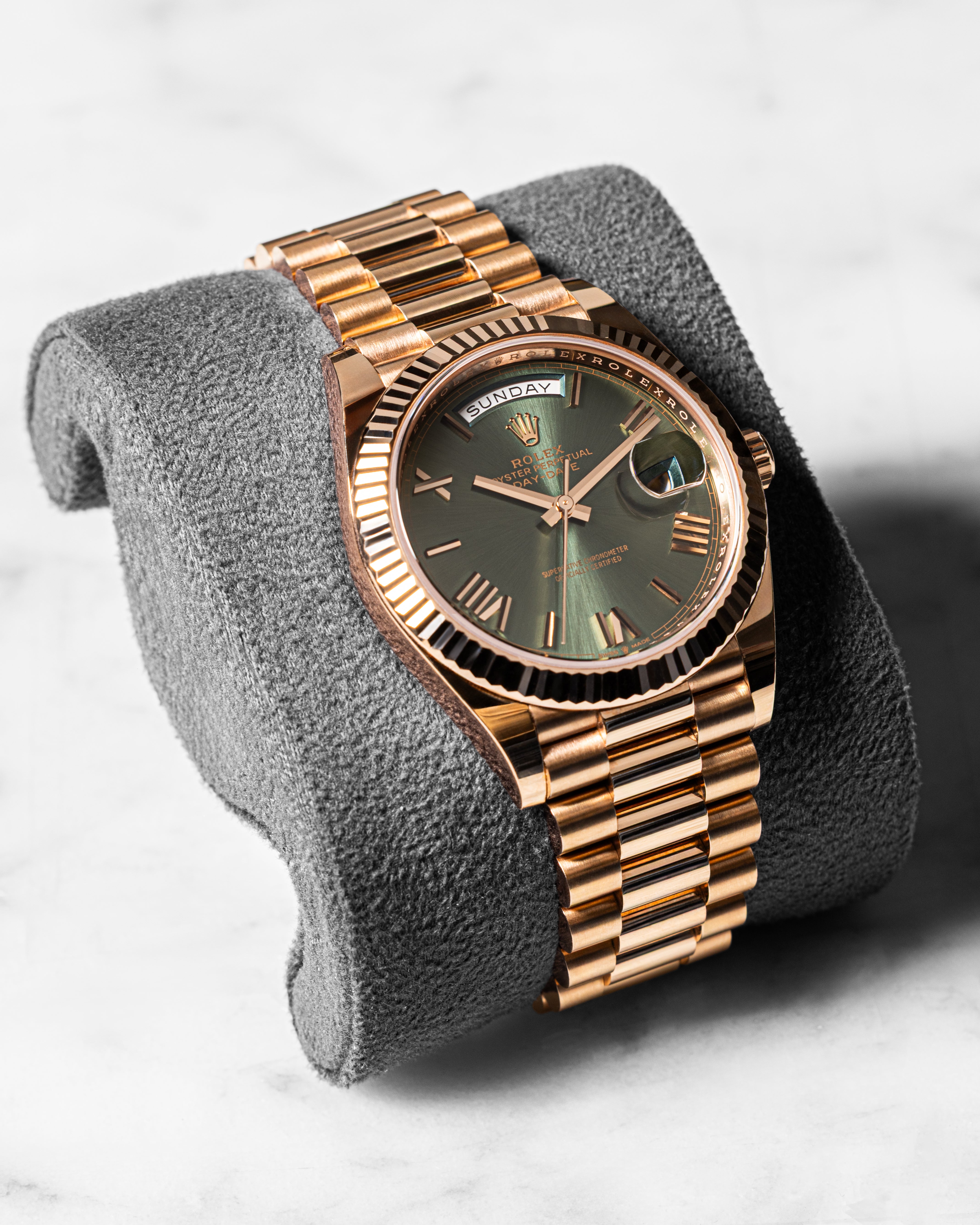 Rolex Day-Date 40 Green Dial