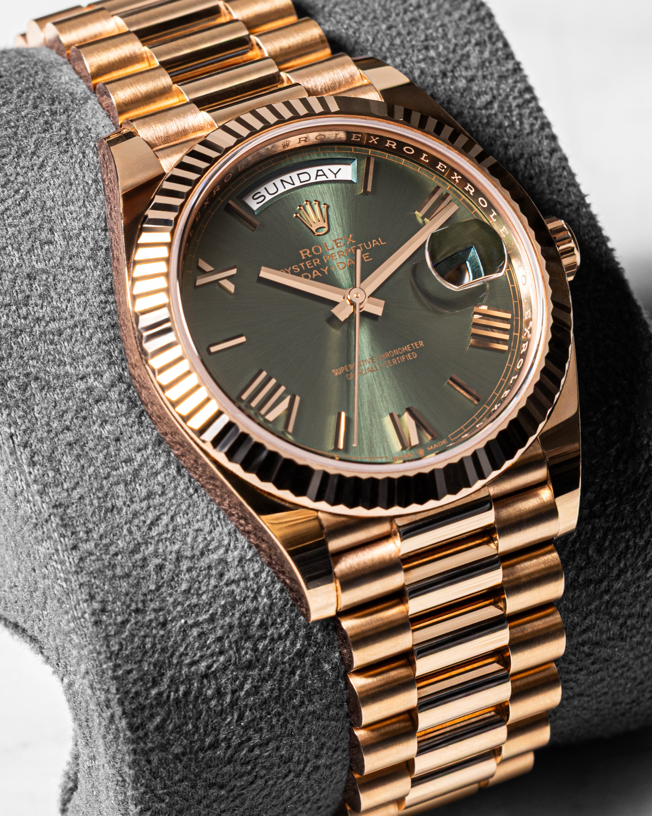 Rolex Day-Date 40 Green Dial