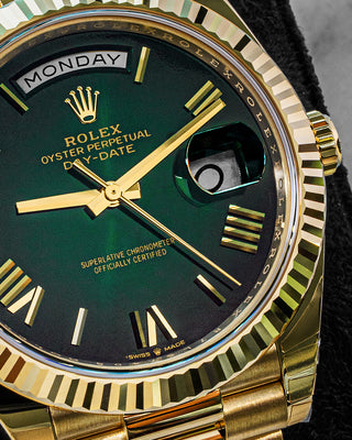 Rolex 228238 green ombre