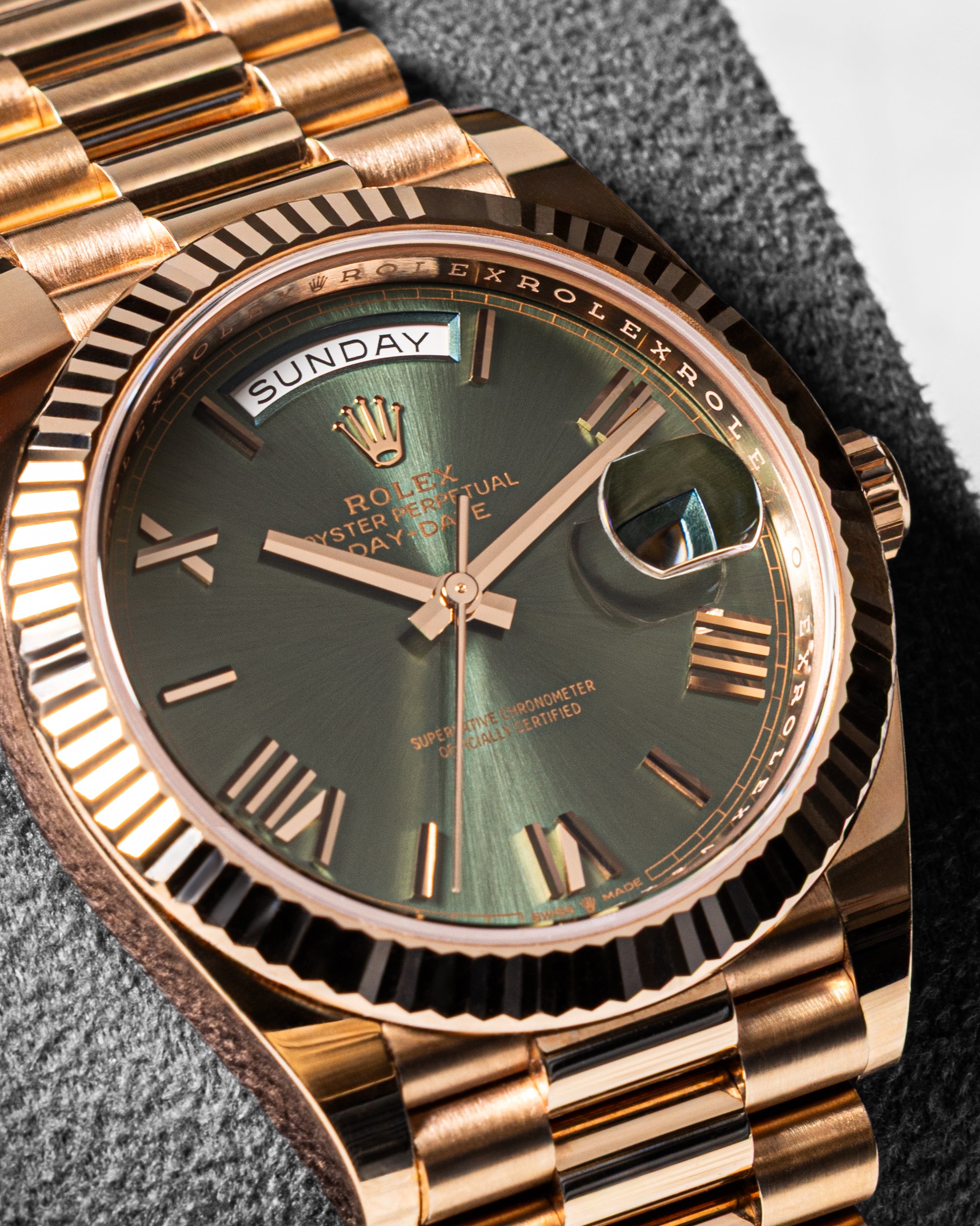Rolex Day-Date 40 Green Dial