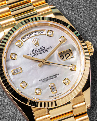 Rolex 128238 mother of pearl