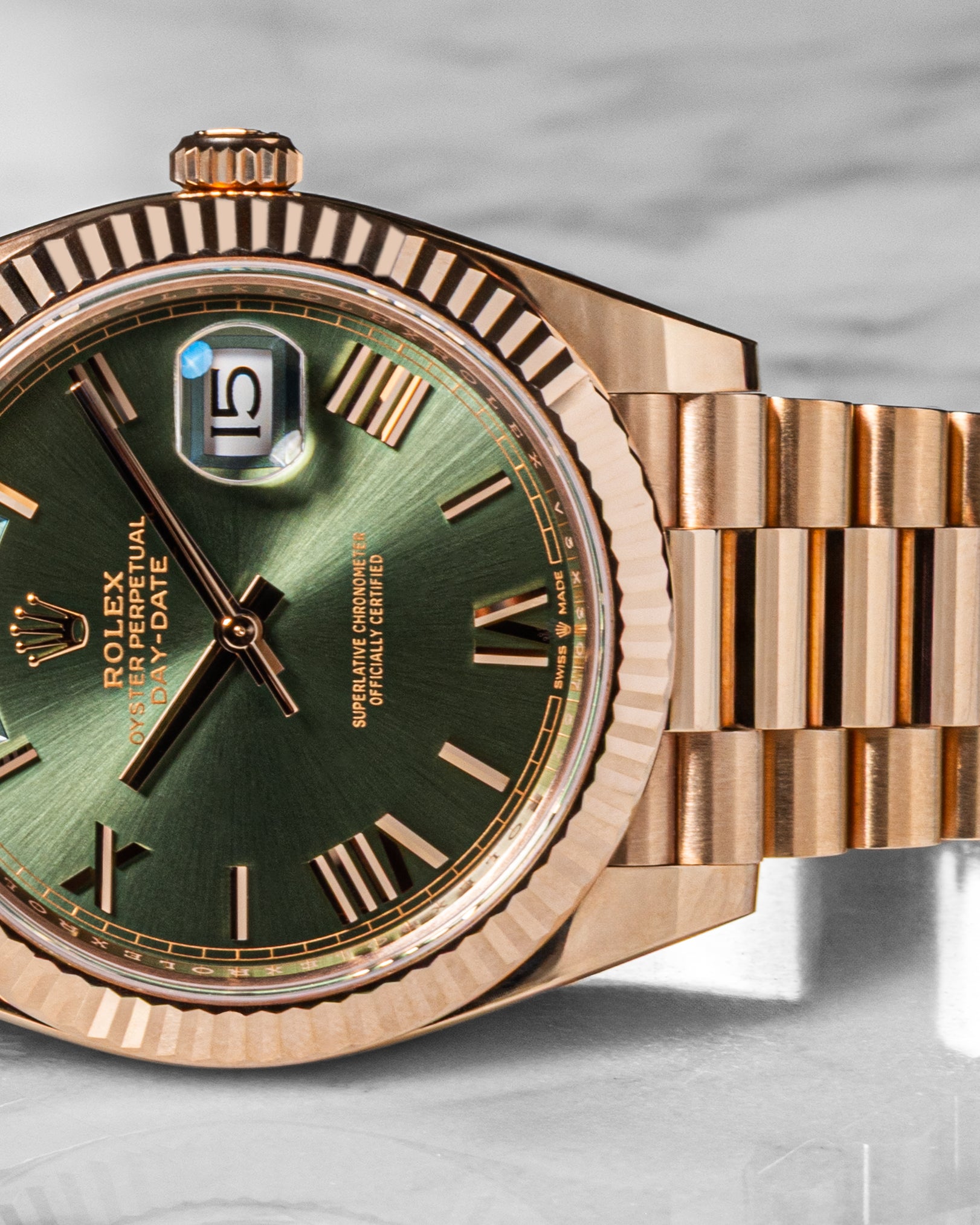 Rolex Day-Date 40 Green Dial