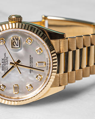Rolex 128238 mother of pearl