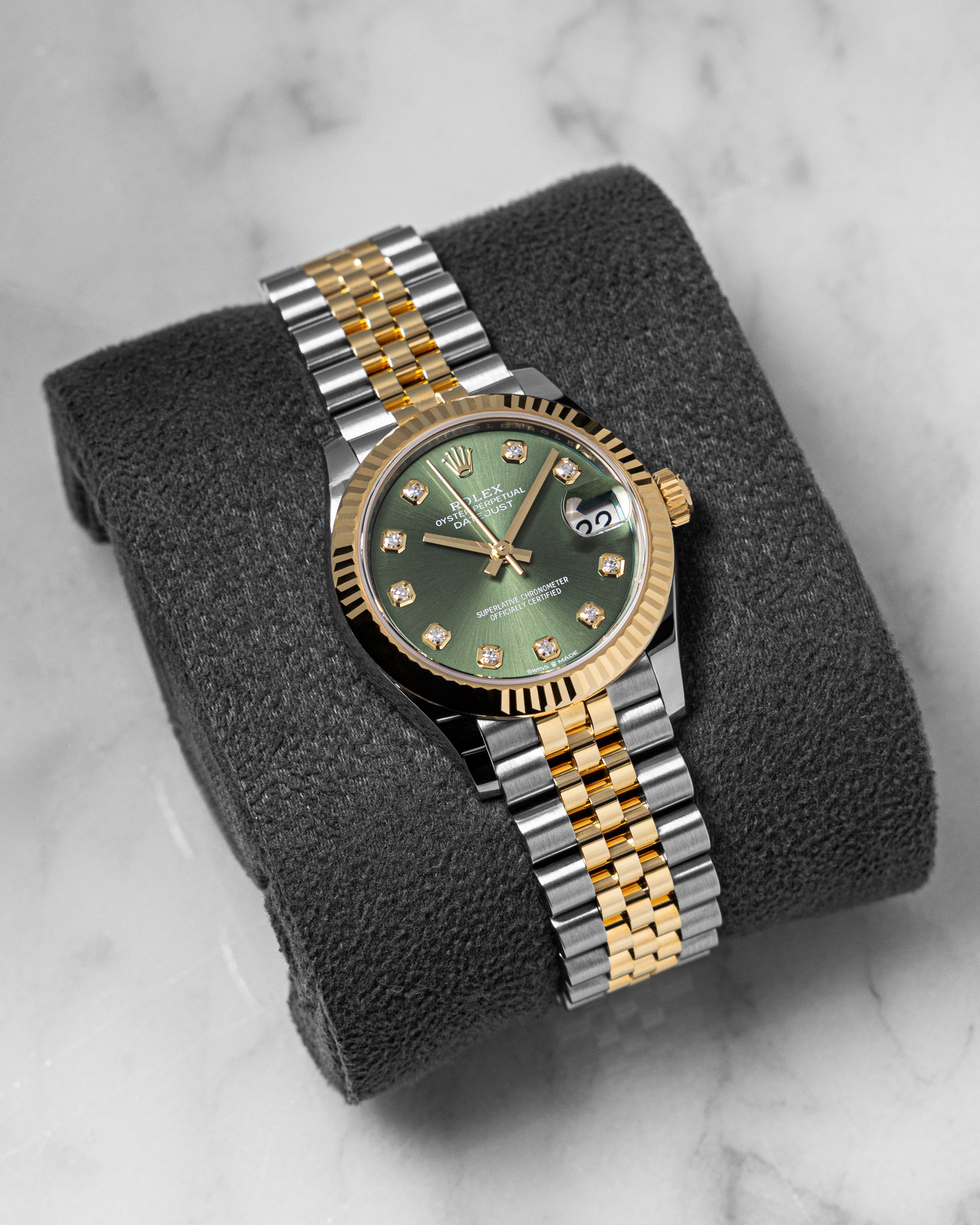 Rolex Datejust 278273 Green Diamond Jubilee