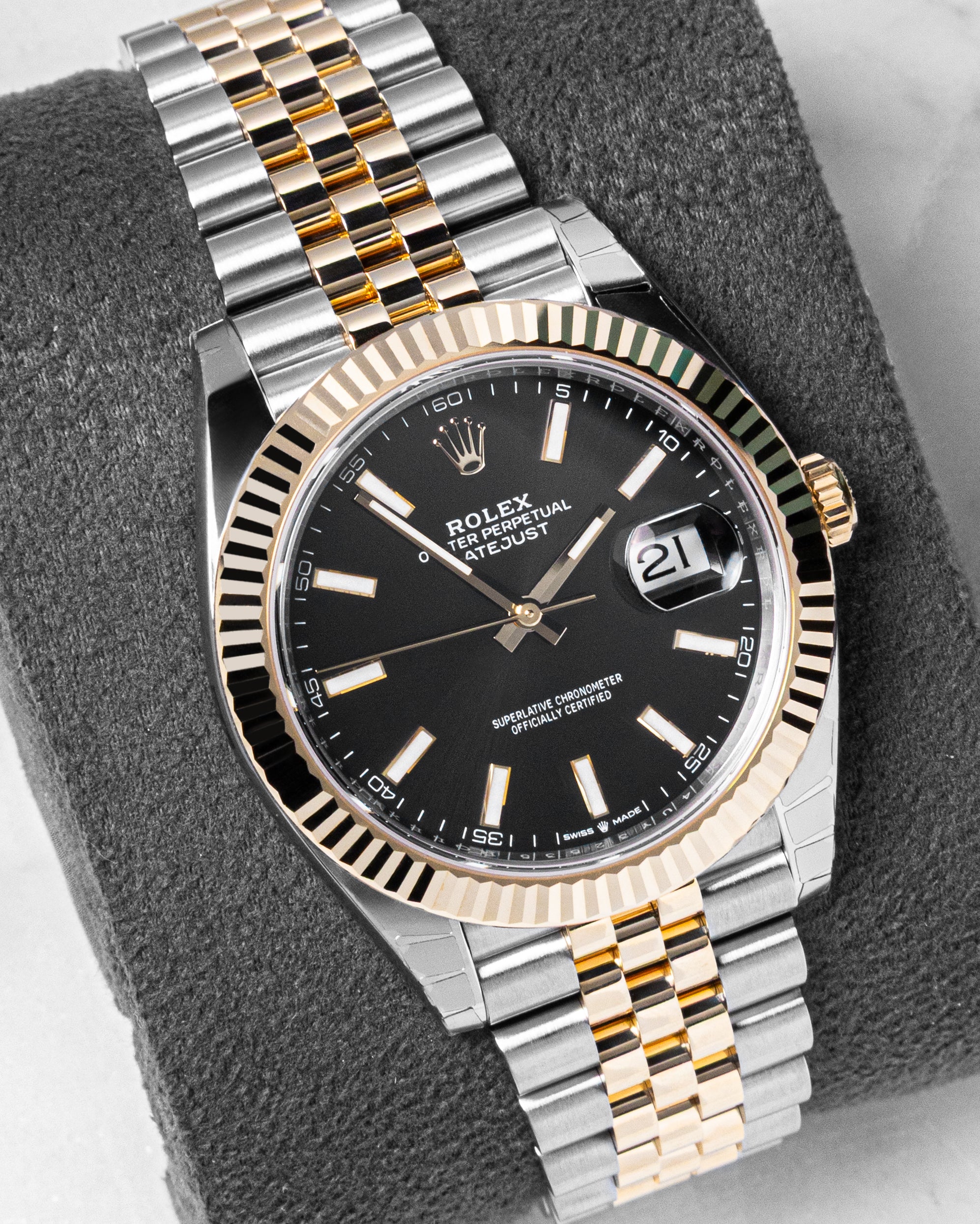 Rolex Datejust black dial 126333
