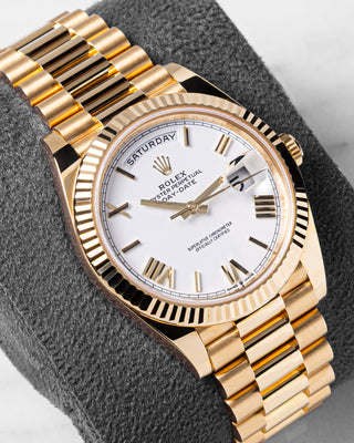 Rolex 228238 White Roman dial