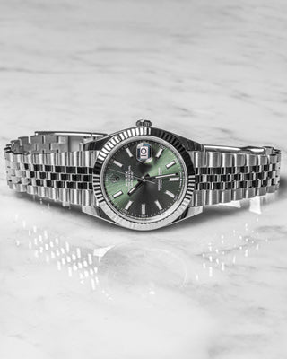 Rolex DateJust 126334 jubilee - green