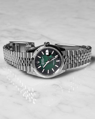 Rolex Datejust 36 Oyster, 36 mm, Oystersteel and white gold Reference 126234