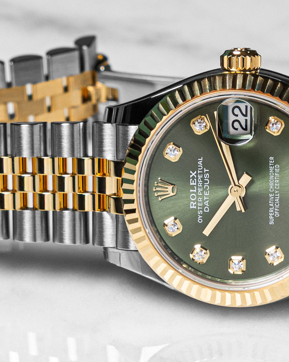 Rolex Datejust 278273 Green Diamond Jubilee