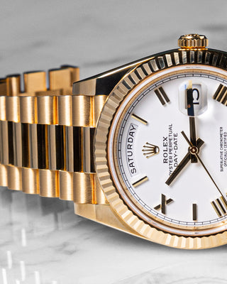Rolex 228238 White Roman dial
