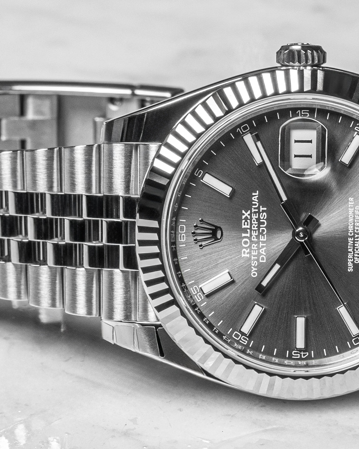 Rolex DateJust 126334 jubilee - grey